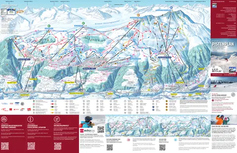 Aletsch Arena — Pistenplan Winter 2025-26