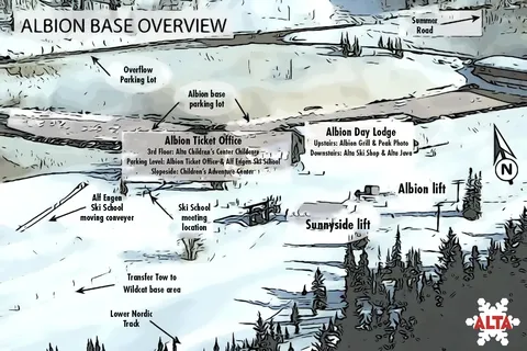 Alta — Albion Base Area Map