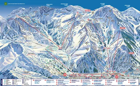 Alta — Alta Winter Trail Map 2025-26