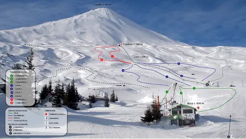 Antuco — Trail Map