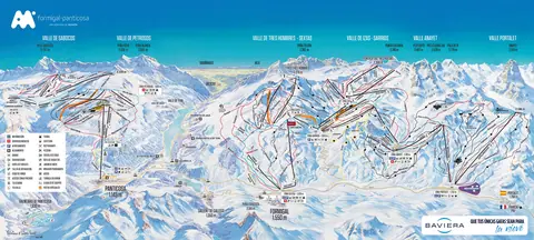Aramon — Formigal-Panticosa Mapa de Pistas