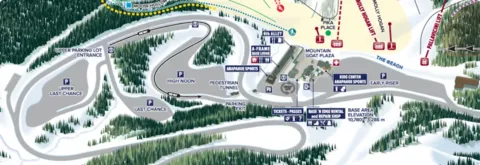 Arapahoe Basin — Base Area Map