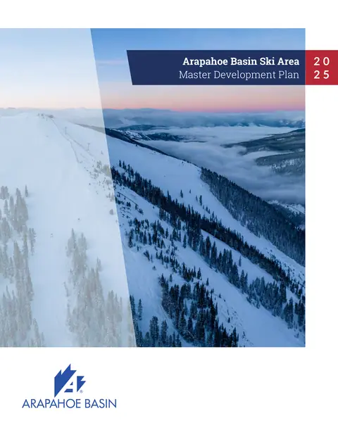 Arapahoe Basin — Trail Map