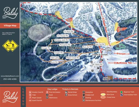 Baldy — Village Map