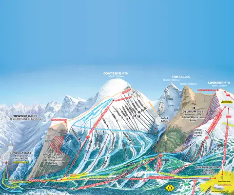Banff Sunshine Village — Goat's Eye Mountain