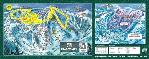 Bear Valley — Trail Map