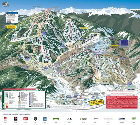 Beaver Creek — Trail Map