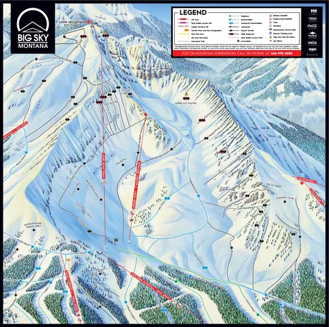 Big Sky Resort — Bowl Inset