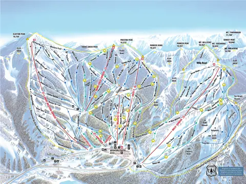 Brighton — Winter Trail Map