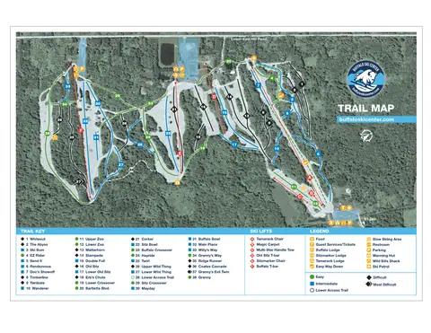 Buffalo Ski Center — Trail Map (PDF)