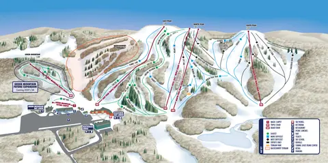 Caberfae Peaks — Trail Map