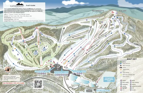 Catamount — Trail Map