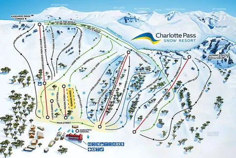 Charlotte Pass — Trail Map