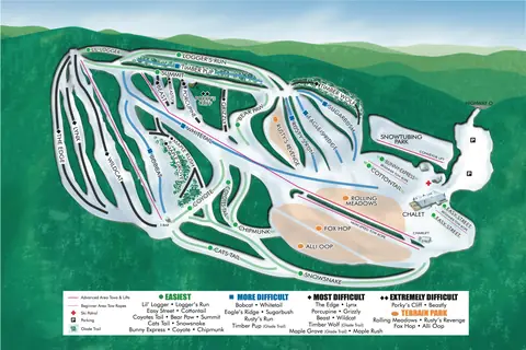 Christie Mountain — Trail Map