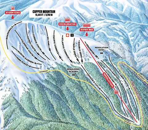 Copper Mountain — Spaulding Bowl