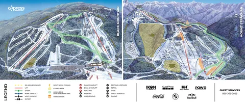 Cypress Mountain — Downhill Trail Maps 2026