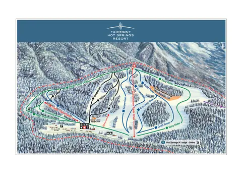 Fairmont — Ski Map