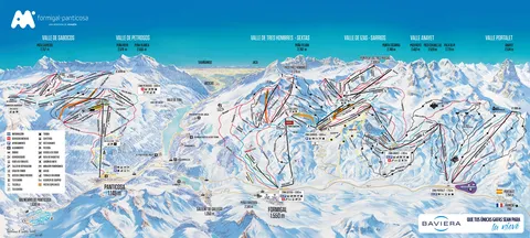 Formigal — Mapa de pistas Formigal-Panticosa