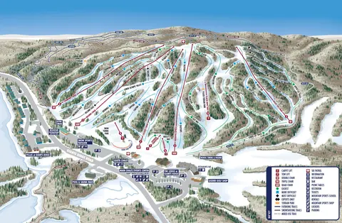 Giants Ridge — Alpine Trail Map