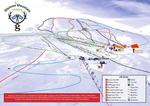 Glencoe — Piste Map (PDF)