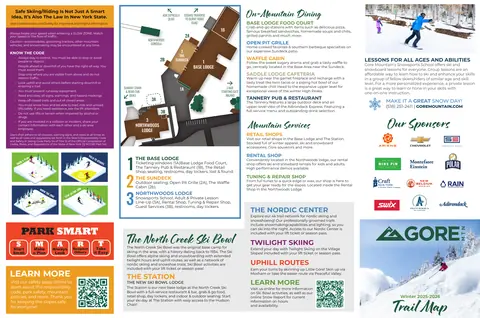 Gore Mountain — Trail Map