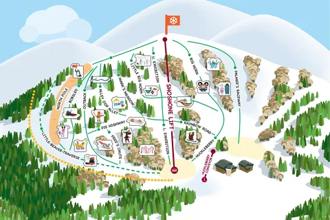 Grand Targhee Resort — Kids Zone Map 2026-27