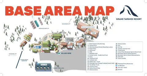 Grand Targhee Resort — Trail Map