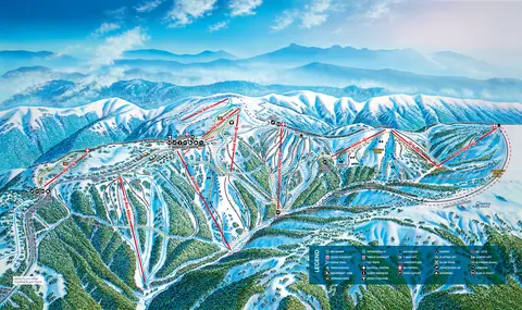 Hotham — Terrain / Trail Map