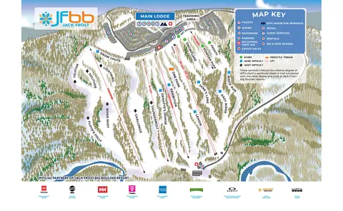 Jack Frost — Jack Frost Winter Trail Map