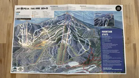 Jay Peak — Trail Map