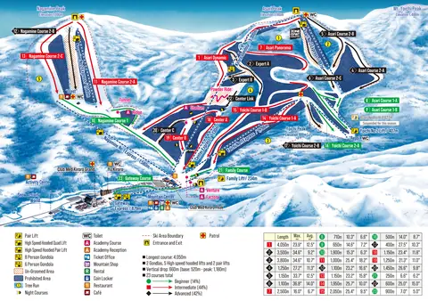 Kiroro — Course/Guide Map (EN)