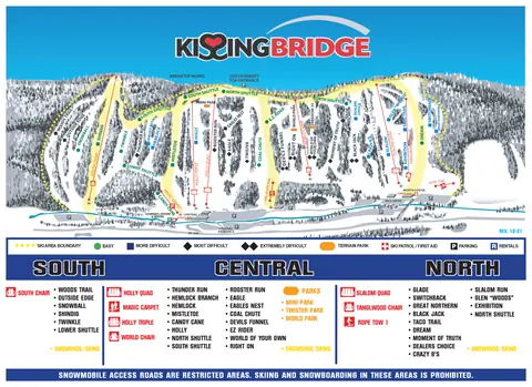 Kissing Bridge — Slope Map