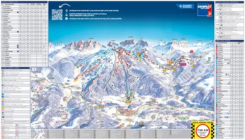 Kronplatz — Kronplatz Winter Trail Map