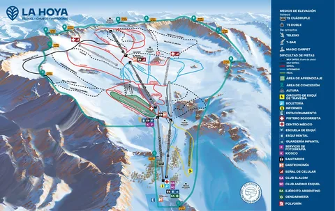 La Hoya — Mapa de pistas 2026