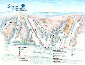 Labrador Mountain — Trail Map
