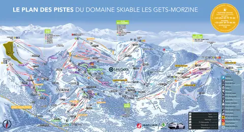 Les Gets — Plan des pistes Les Gets (SoleGets)
