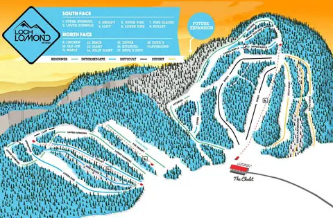 Loch Lomond — Trail Map
