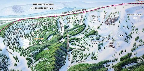 Lost Trail Ski Area — The White House (Experts Only)