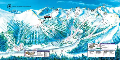 Loveland Ski Area — Trail Map