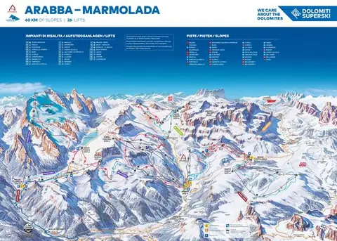 Marmolada — Trail Map