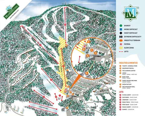 Massanutten — Trail Map