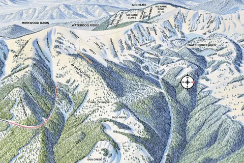 Monarch Mountain — Cat Terrain Map