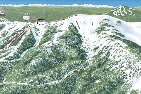 Monarch Mountain — Mirkwood Basin Map