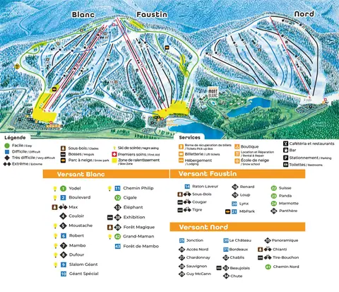Mont-Blanc — Trail Map