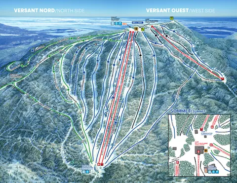 Mont-Sainte-Anne — North Side