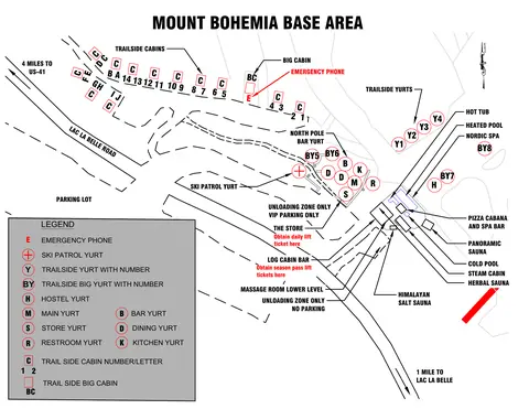 Mount Bohemia — Base Area