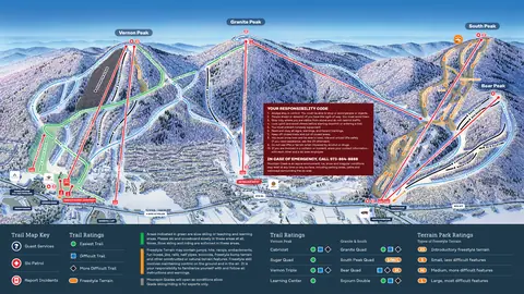 Mountain Creek Resort — Trail Map