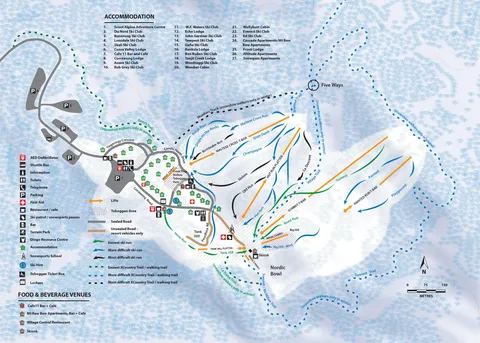 Mt Baw Baw — Resort Map 2026