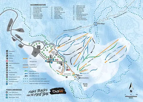Mt Baw Baw — Trail Map