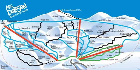 Mt Dobson — Trail Map